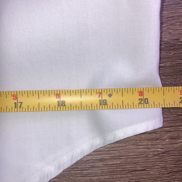 Vtg Womens Westbound size 8 White Puff Shoulder Button up Long sleeve w/cherry - Picture 8 of 12